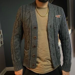 Mens Hollister Cardigan Sweaters | Poshmark